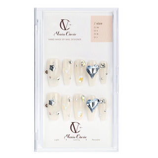 Starry Sky Press On Nails