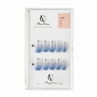 Mermaid Tears Press On Nails