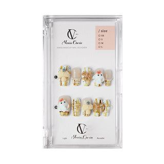 Mushroom Rabbit Press on nails