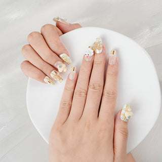 Mushroom Rabbit Press on nails