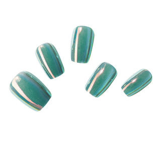 Mint Love Press On Nails