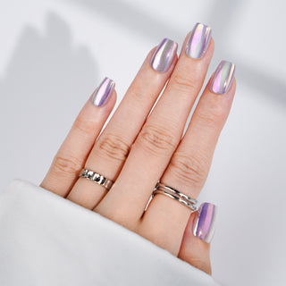 Mystic Purple Press On Nails