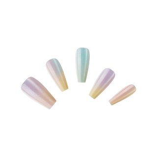 Rainbow Beans Press On Nails